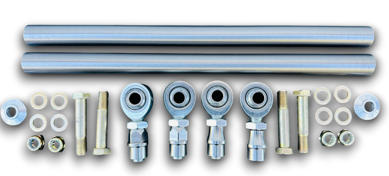 Titanium Tie Rod Kit for Strange Steering Rack (Clevis Style)