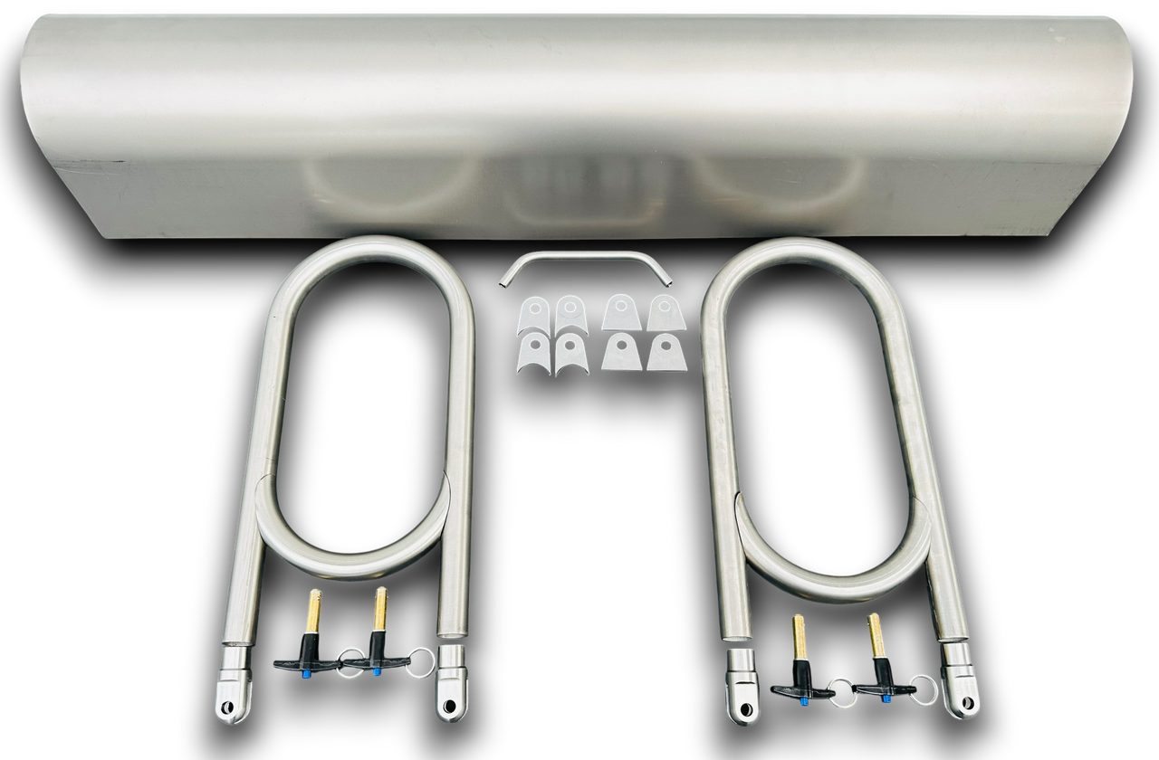 Titanium Removeable Drive Shaft Safety Enclosure Kit
