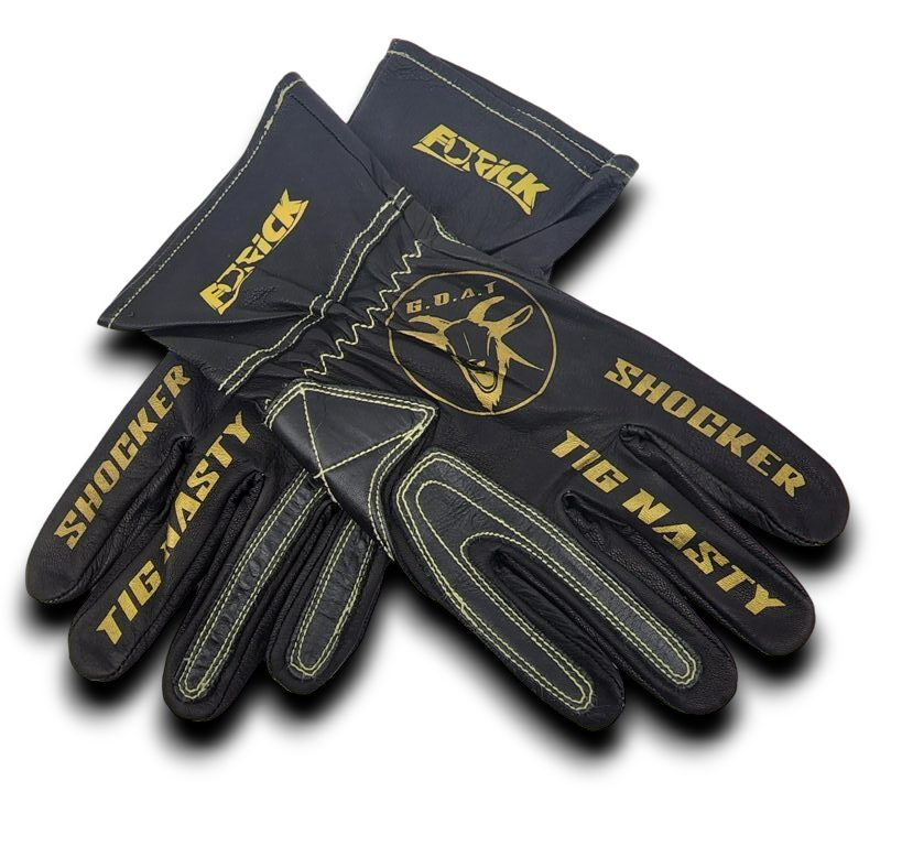 Furick Driver Series 1.5 inch Cuff Shocker Tig Glove (Black)