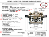 HC&D Custom Built Rear End Housings