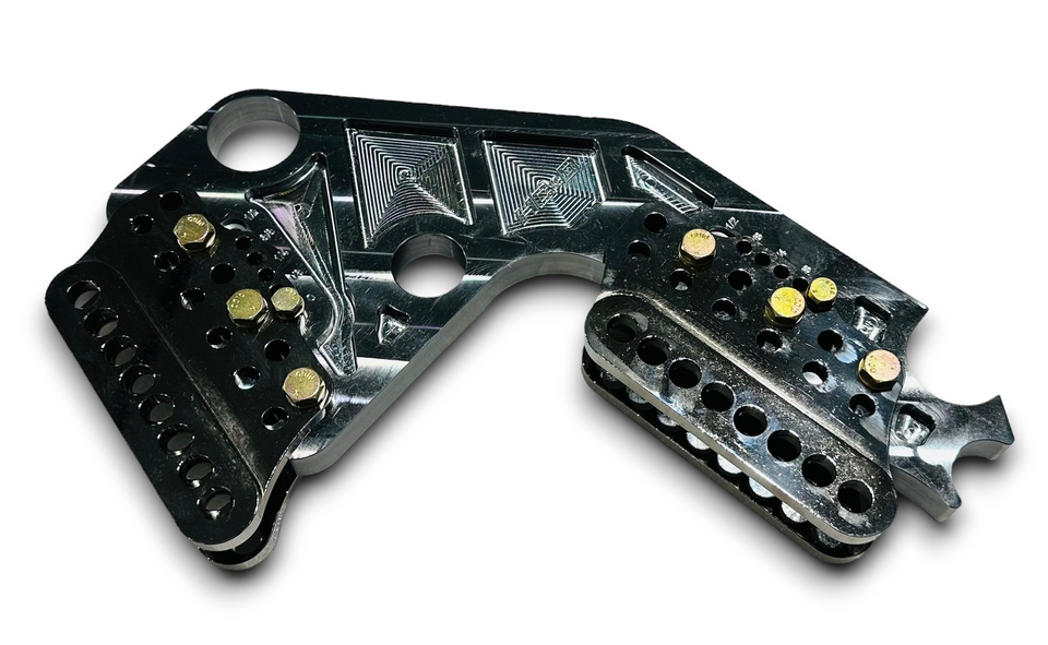 Low Prep Billet Adjustable 4 Link Chassis Brackets