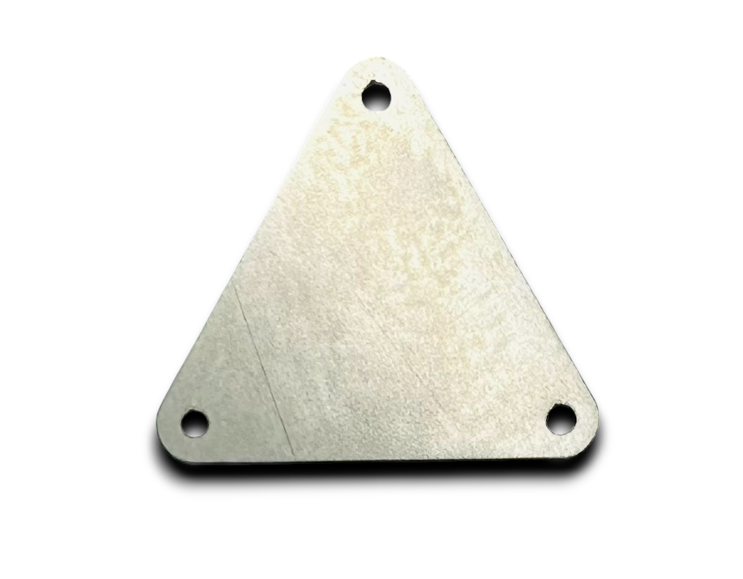 TAB 020T Triangular Universal Body Mount Plate (Titanium)