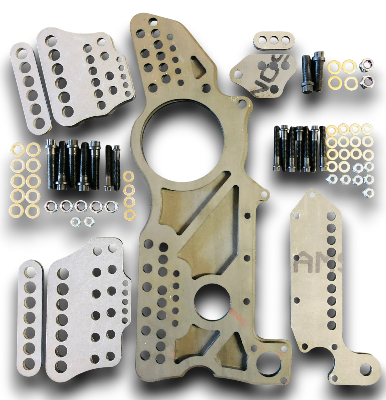Adjustable Differential Housing 4 Link Brackets (Economy)