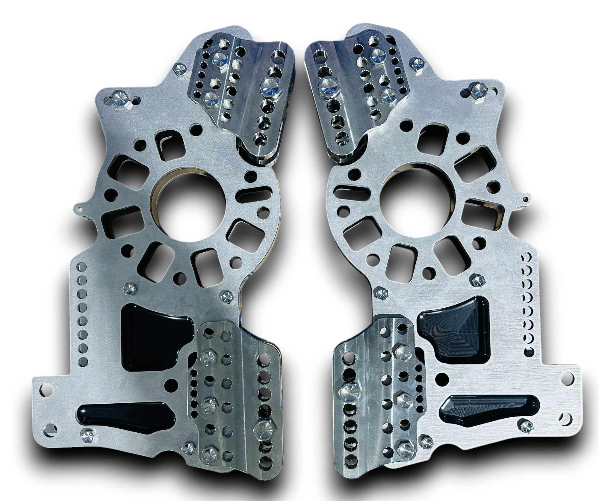 Strange Module Design Adjustable Strange Modular Housing 4 Link Brackets (Titanium)