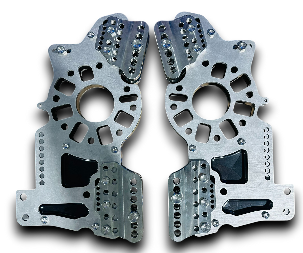 Modular Type Brackets Adjustable Strange Modular Housing 4 Link Brackets (Titanium)