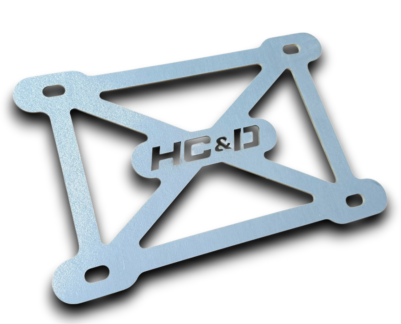 Universal License Plate Parachute Pack Mounting Plate