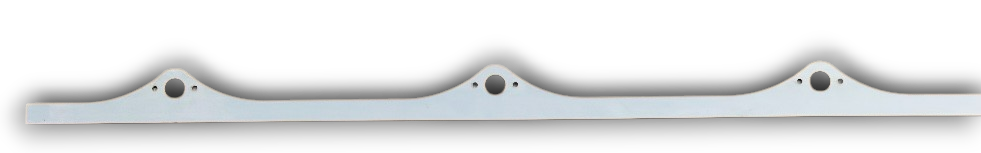 #5 Scalloped Dzus Mounting Strip