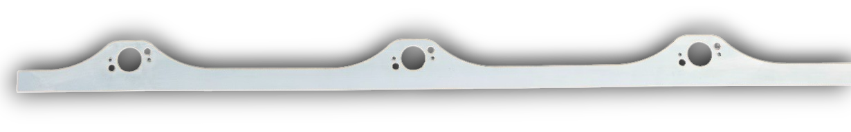 #6 Scalloped Dzus Mounting Strip