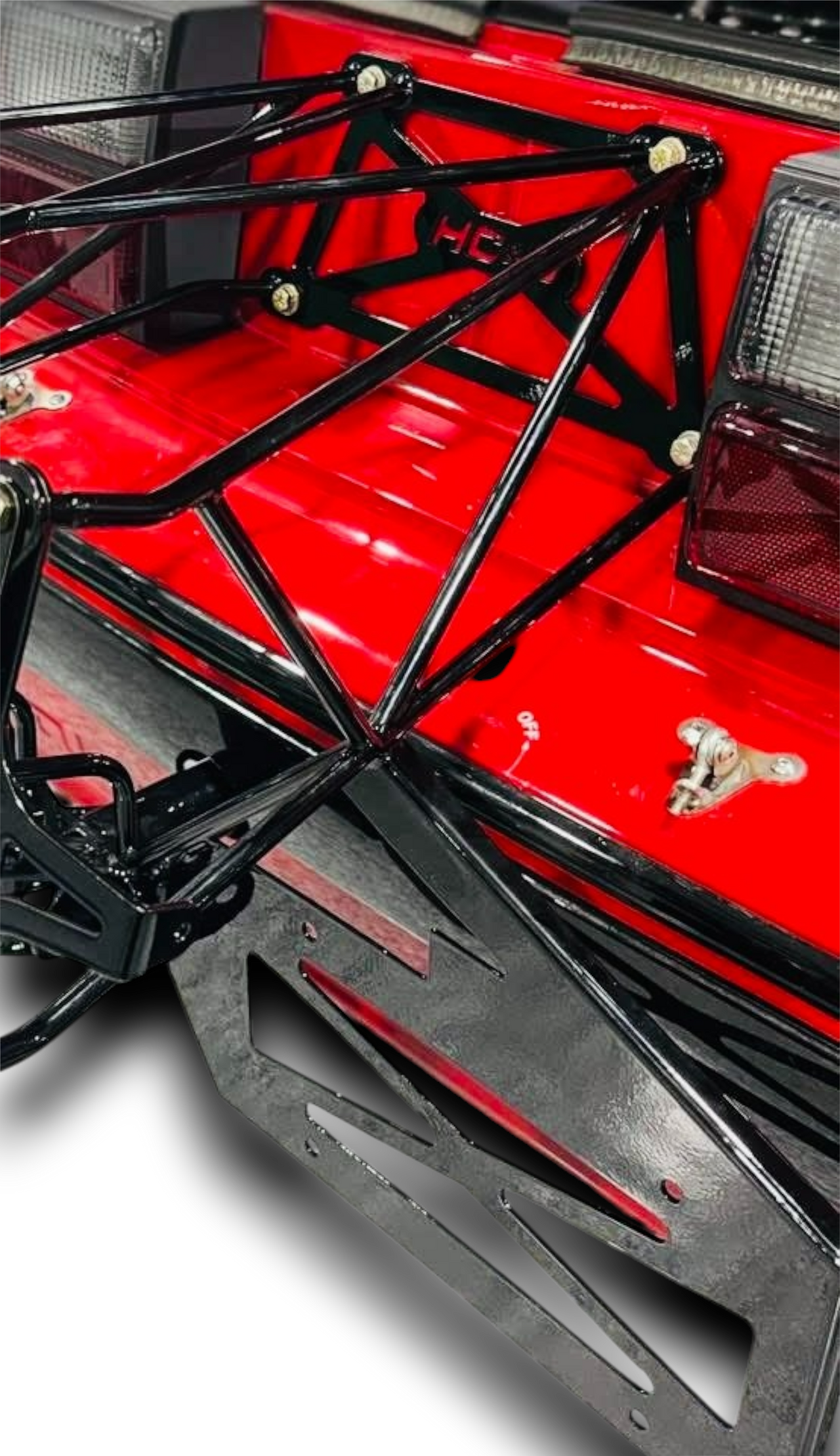 Foxbody Mustang Parachute Pack Mounting Plate