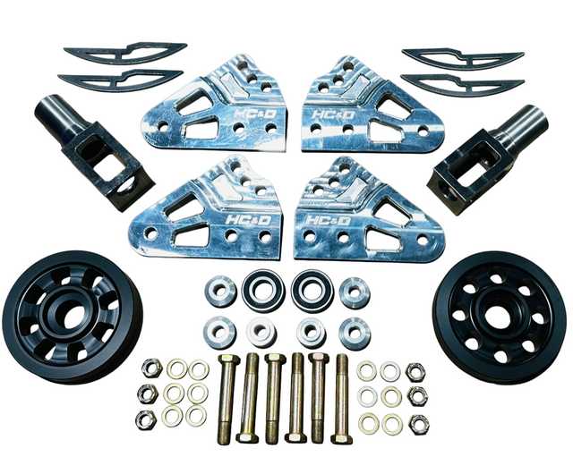 Billet Wheelie Bar Wheel Housing Kit