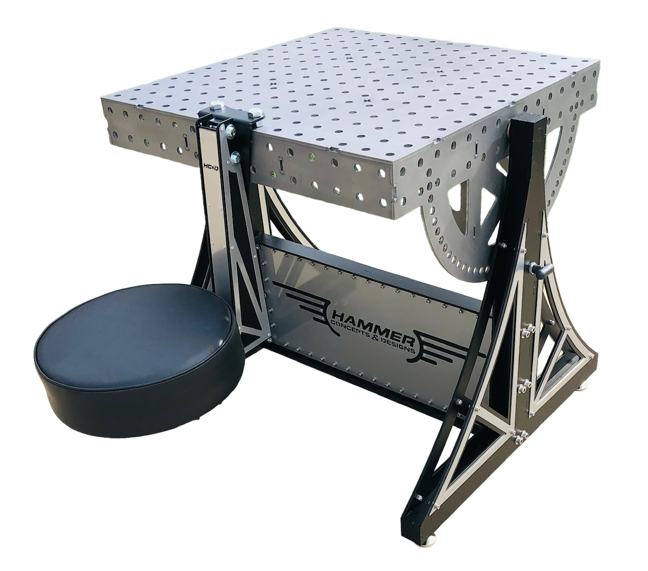 30x30 Rotary Welding FAB Table Assembled