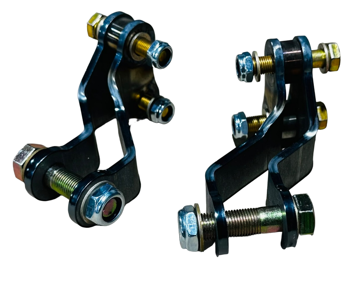 Offset Shock Mount Brackets (Steel)