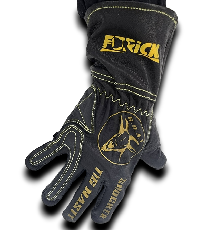 Furick 3″ Cuff Shocker Tig Glove (Black)