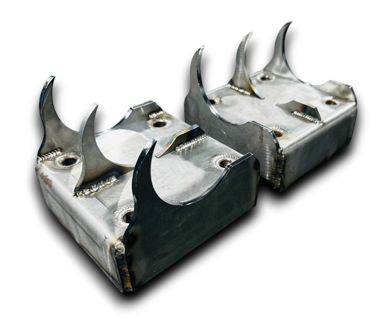 Leaf Spring Perches Welded (2" Drop)