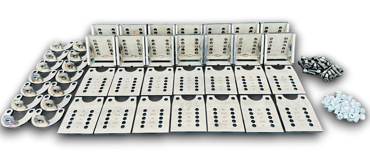 Universal Tube Clamps Set
