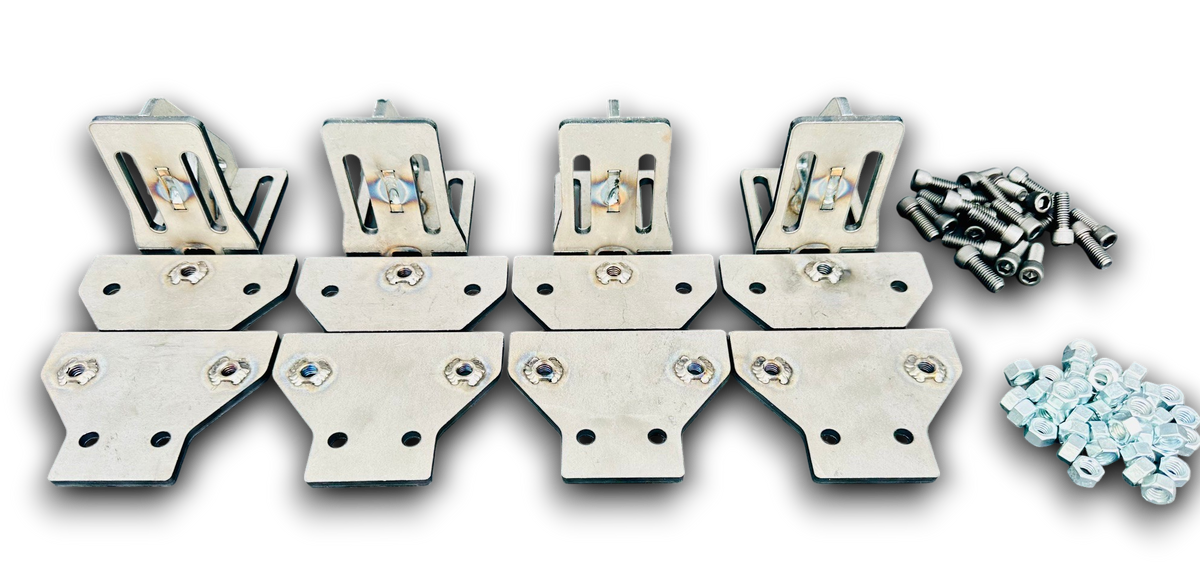 Universal Body Pinch Seam Clamps Set