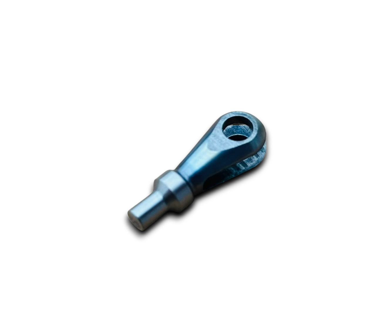 Titanium Slot Clevis | 1/4" x .049 Tube | 3/16" Bore | 1/8" Wide Slot