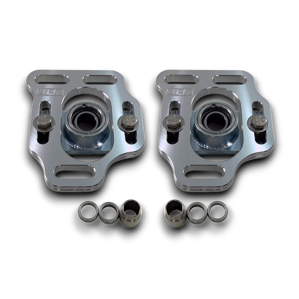 Billet Caster Camber Plates (fits 79-89 Ford Mustang) UPR