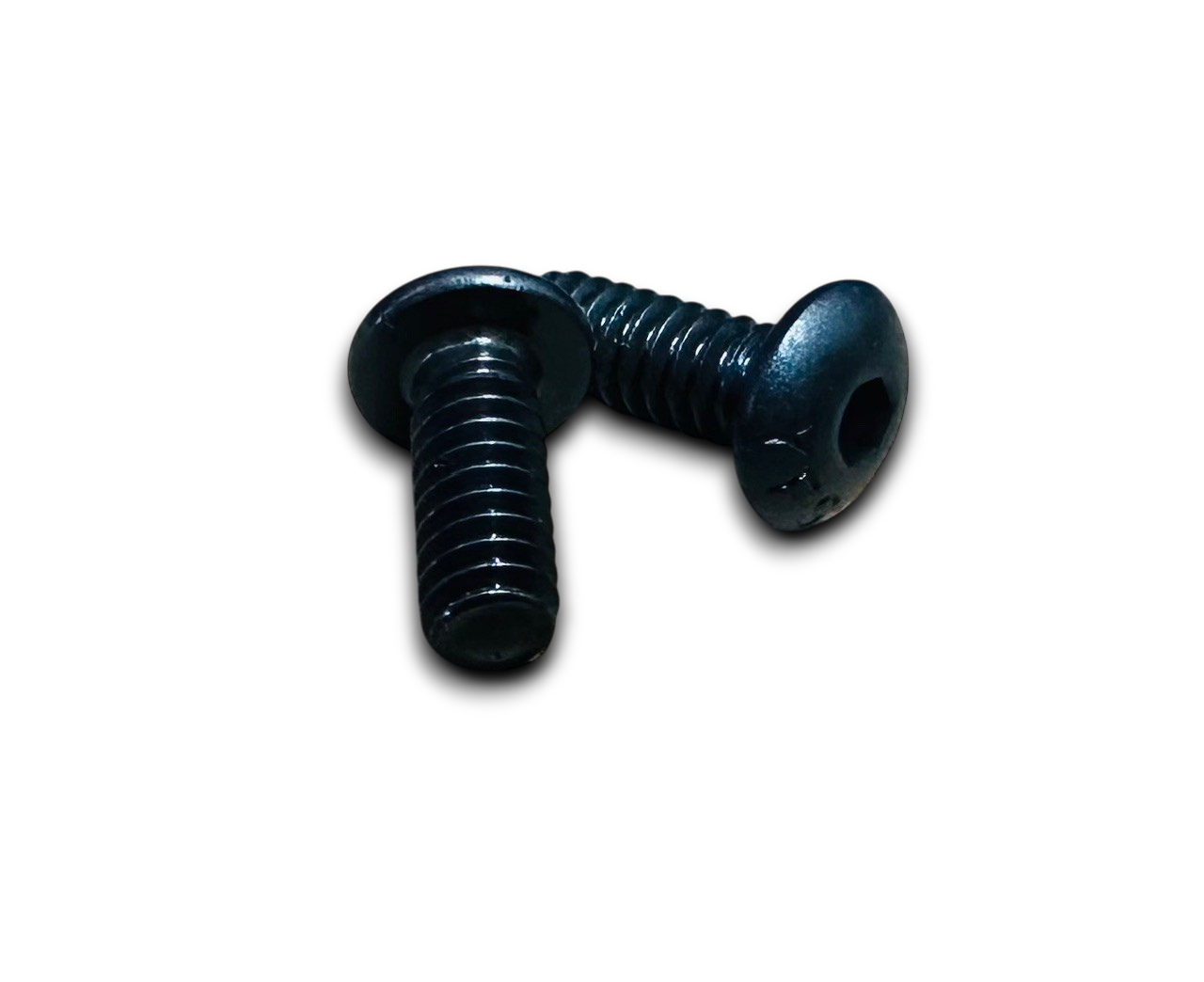 6-32 Aluminum Black Button Head Fasteners (10pk)