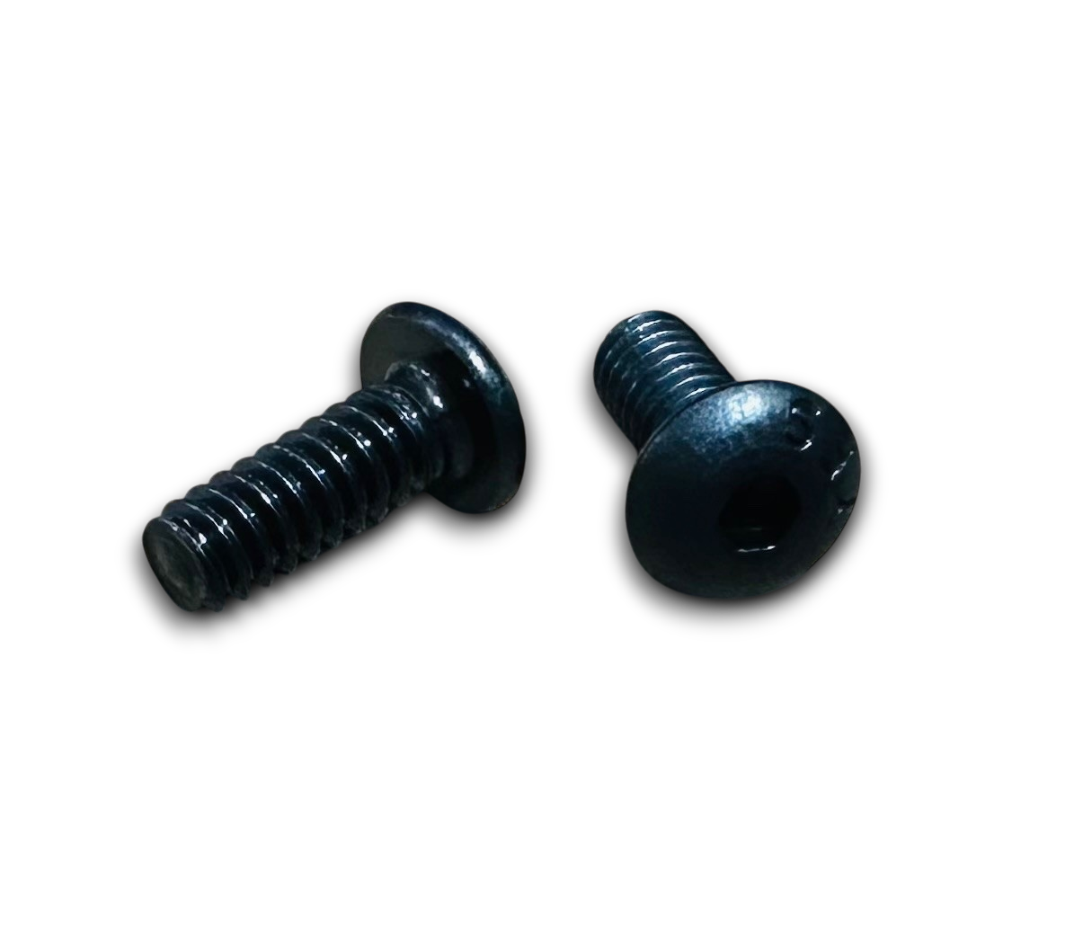 6-32 Aluminum Black Button Head Fasteners (10pk)
