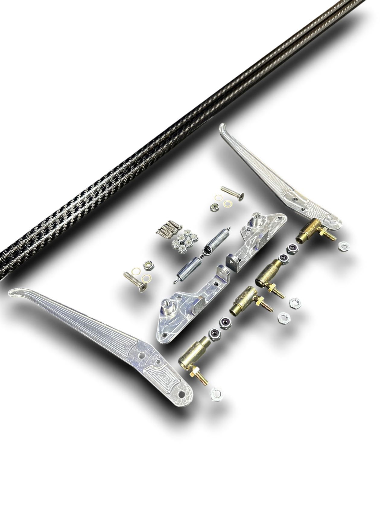Inner Door Handle Kit | Carbon Rod (Side Mount)