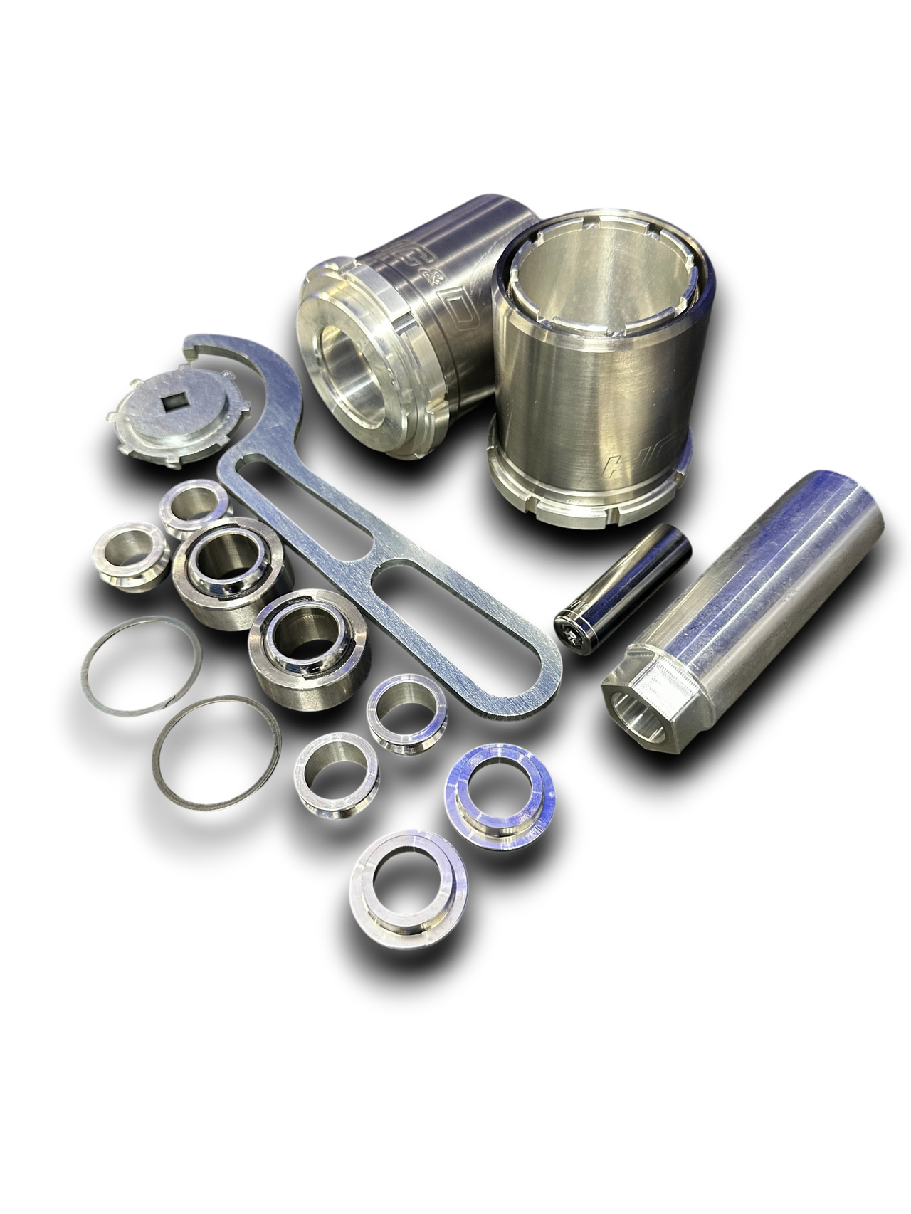 HC&D Adjustable Long Travel Threaded Strut Cup Kit