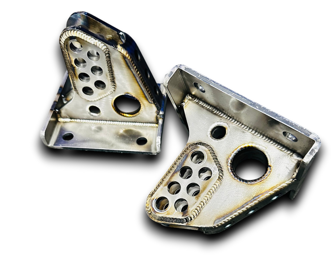 Leaf Spring Perch Adjustable Lowers (for traction bars) (Assembled)