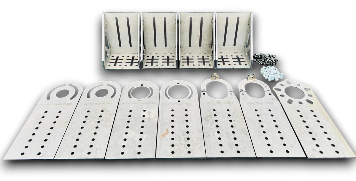 Universal Rearend / Front Wheel Hub Mount Fixture Set