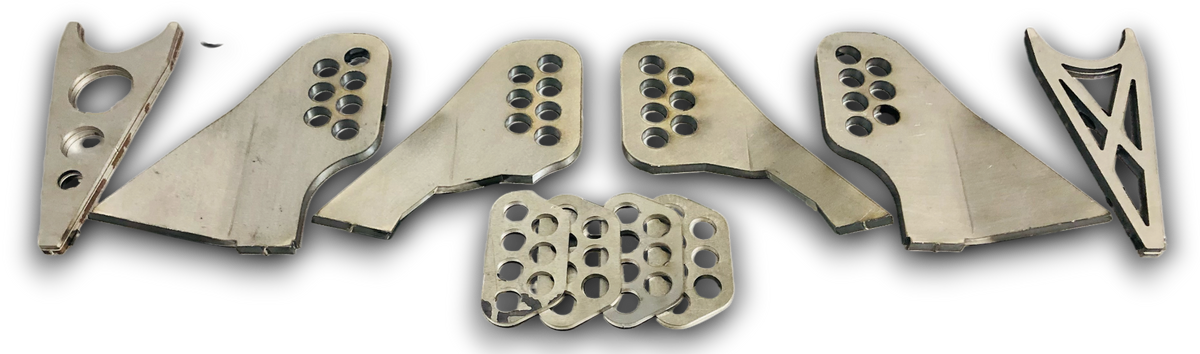 Stock Suspension Housing Brackets (Upper)