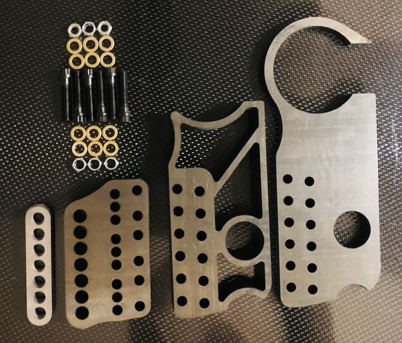 GEN 1 Adjustable Housing Stock Suspension Lower Control Arm Brackets (Economy)