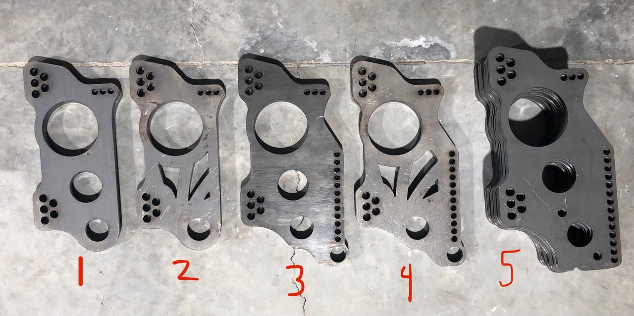 Outlaw Ladder Bar Brackets