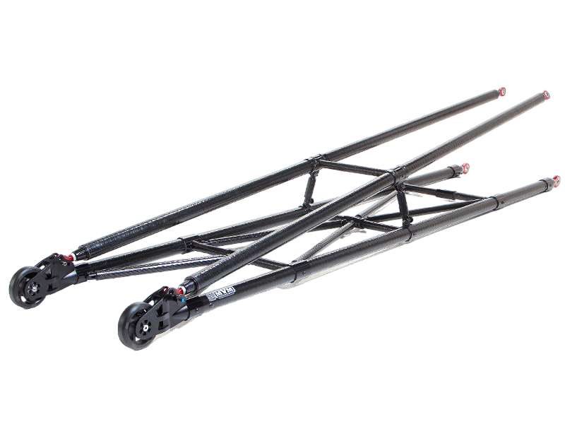 MVM Carbon Dual Set Wheelie Bars